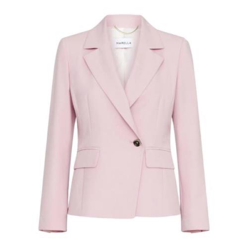 Marella Rosa Gattini Kort Blazer Pink, Dam