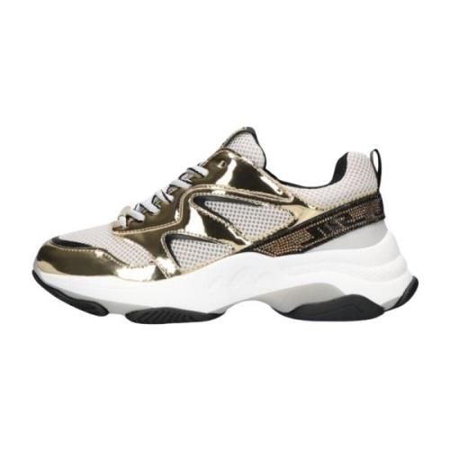 Steve Madden Guld Låga Sneakers Medallist2 Multicolor, Dam