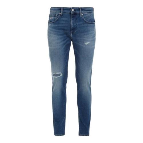 Tommy Jeans Slim Tapered Fit Denim Jeans Blue, Herr