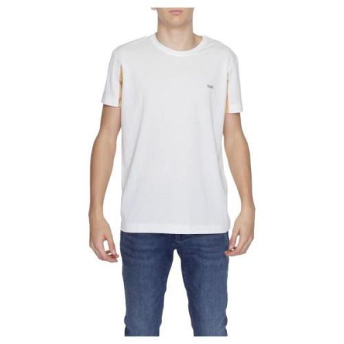 Alviero Martini 1a Classe Vit Kortärmad T-shirt Herr White, Herr