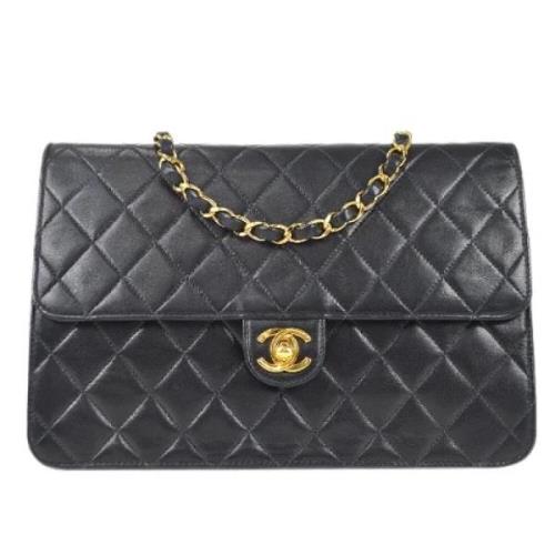 Chanel Vintage Pre-owned Laeder chanel-vskor Black, Dam