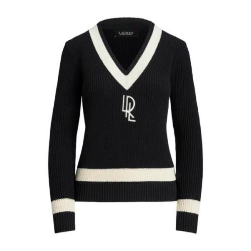Ralph Lauren Stiliga Sweaters Kollektion Black, Dam