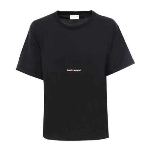 Saint Laurent T-Shirts Black, Dam