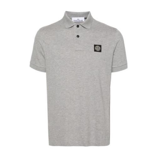 Stone Island Herr Grå T-shirts Polos Ss24 Gray, Herr