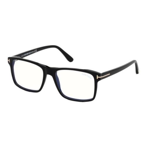 Tom Ford Blue Block Eyewear Frames Clip-On Black, Unisex