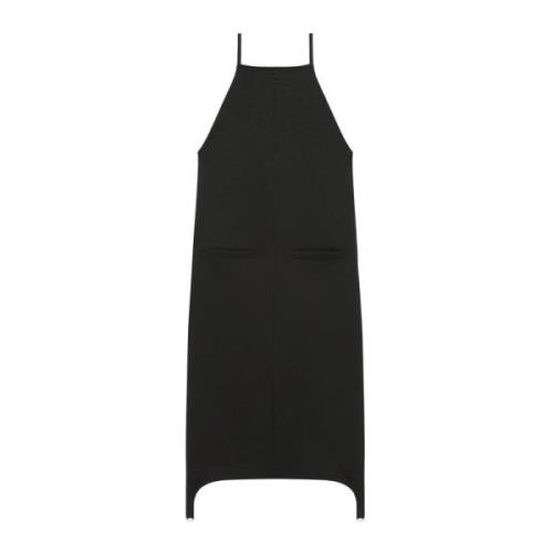 Courrèges Midi Dresses Black, Dam