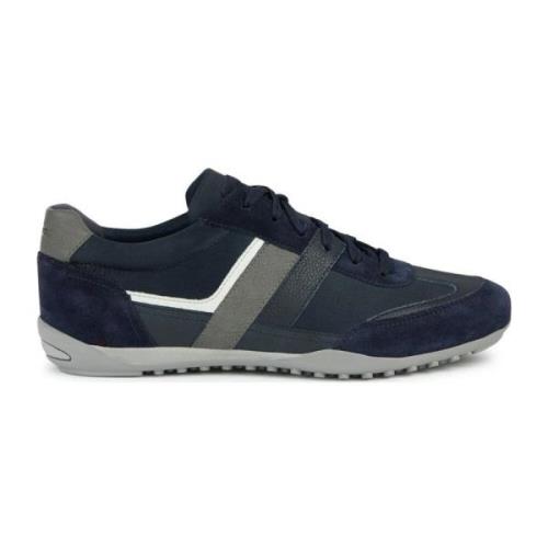 Geox Blå Sneakers för Män Blue, Herr