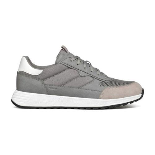 Geox Sten Sneakers för Män Gray, Herr