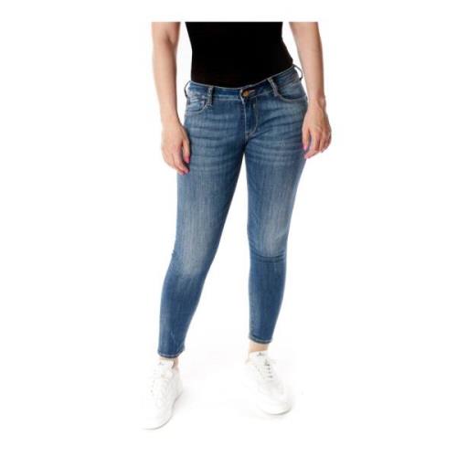 Le Temps Des Cerises Skinny Jeans Blue, Dam