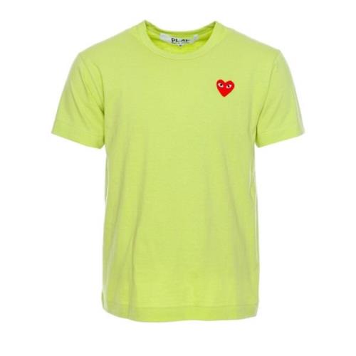 Comme des Garçons Play T-Shirts Green, Herr