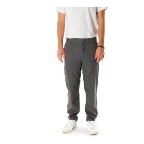 Nn07 Straight Trousers Gray, Herr