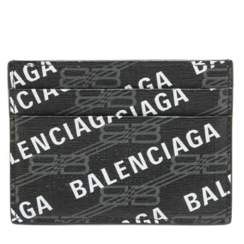 Balenciaga Vintage Pre-owned Laeder plnbcker Black, Dam