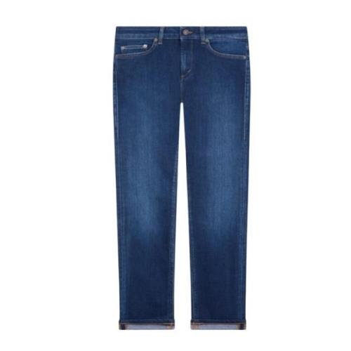 Dondup Blå Skinny Fit Ankel Längd Jeans Blue, Dam