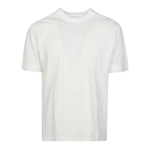 Paolo Pecora Dubbel Krage T-shirt White, Herr