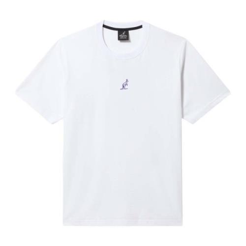 Australian Stilfull Jersey Vit T-shirt Logo White, Herr