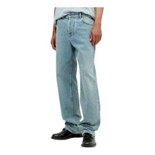 The Row Straight-Leg Jeans Made in Italy Blue, Herr