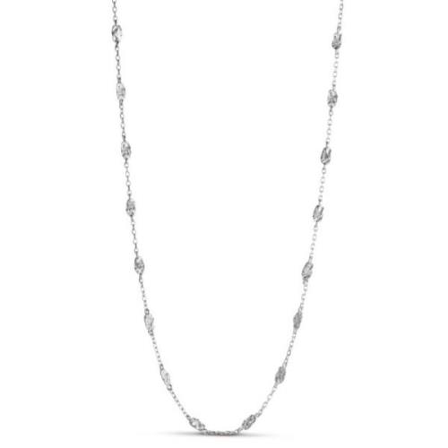 Enamel Copenhagen Silver Kia Halsband Gray, Dam