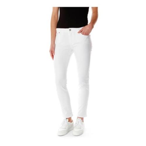 Adriano Goldschmied Smal Ankel Jeans White, Dam