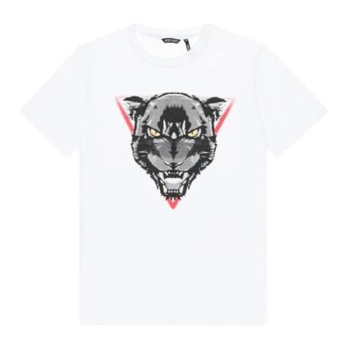 Antony Morato Vit Tryckt T-shirt Korta ärmar White, Herr