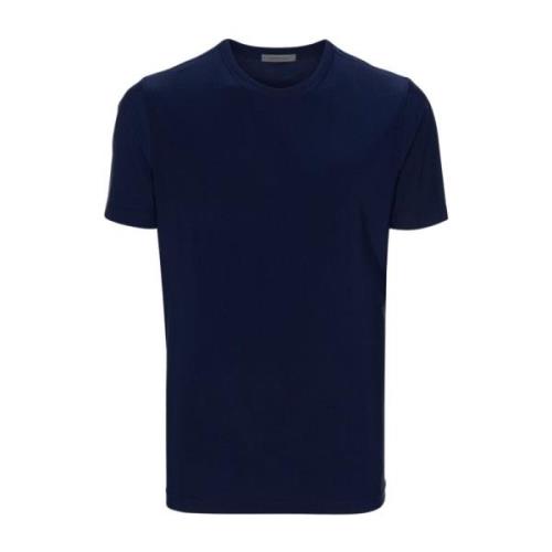 Corneliani Blå T-shirts och Polos Blue, Herr