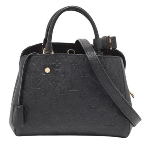 Louis Vuitton Vintage Pre-owned Laeder louis-vuitton-vskor Black, Dam