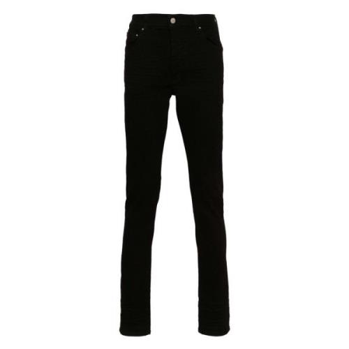 Amiri Svart Skinny Stretch Denim Jeans Black, Herr