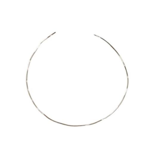 Malababa Organiska Vågor Choker Halsband Gray, Dam