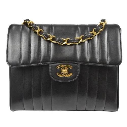 Chanel Vintage Pre-owned Laeder chanel-vskor Black, Dam