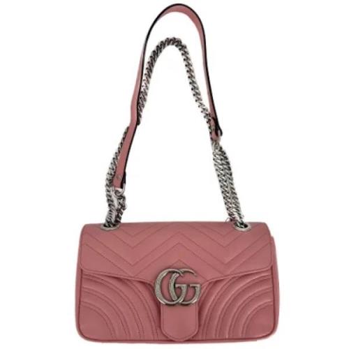 Gucci Vintage Pre-owned Laeder handvskor Pink, Dam