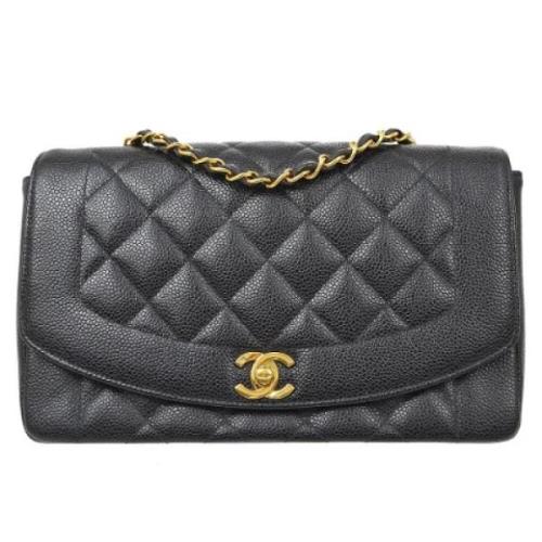 Chanel Vintage Pre-owned Laeder chanel-vskor Black, Dam