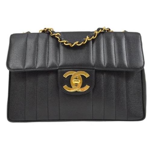 Chanel Vintage Pre-owned Laeder chanel-vskor Black, Dam