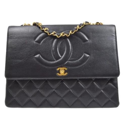 Chanel Vintage Pre-owned Laeder chanel-vskor Black, Dam