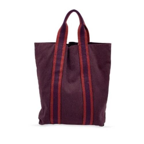 Hermès Vintage Pre-owned Canvas totevskor Brown, Dam