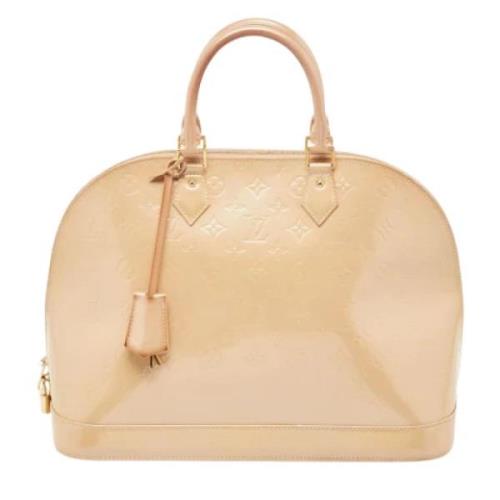 Louis Vuitton Vintage Pre-owned Laeder louis-vuitton-vskor Beige, Dam