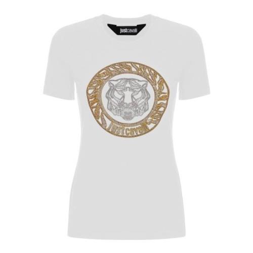 Just Cavalli Vita T-shirts och Polos White, Dam