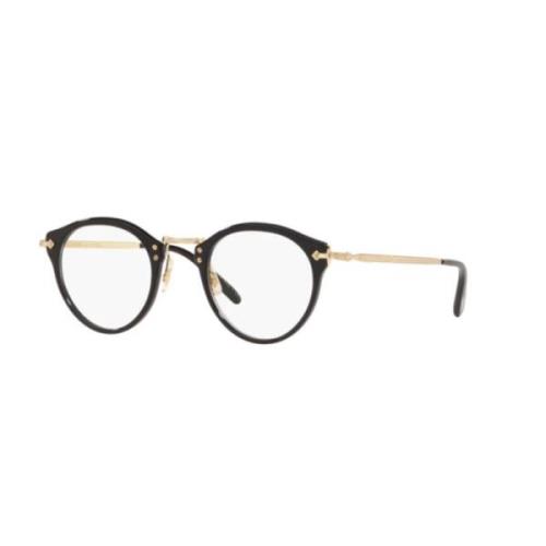 Oliver Peoples Modernt Solglasögon med Unik Design Black, Unisex