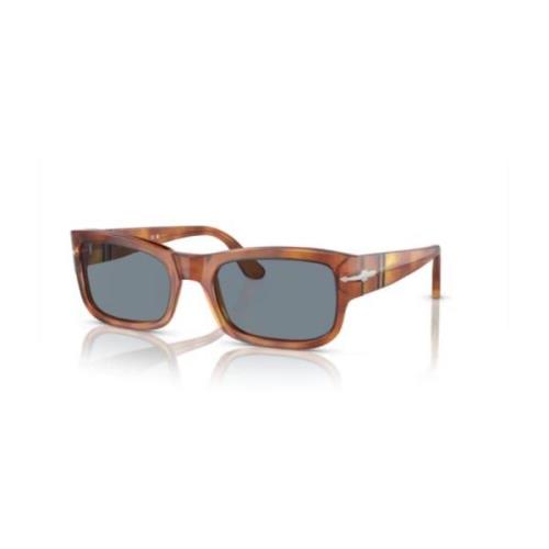 Persol Stiliga Solglasögon med Unik Design Brown, Unisex