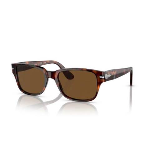 Persol Stiliga Solglasögon med Bruna Linser Brown, Unisex