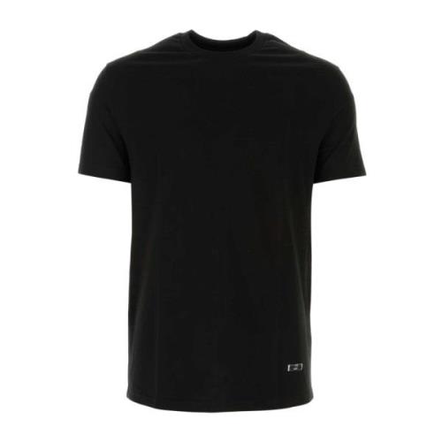 Jil Sander Stilren Svart Bomull T-shirt Black, Herr