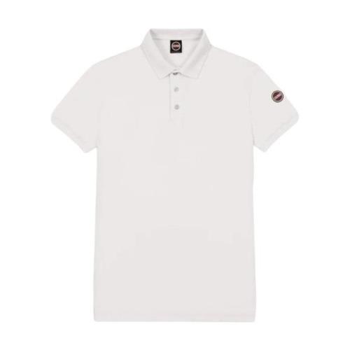 Colmar Slim Fit Polo Skjorta White, Herr