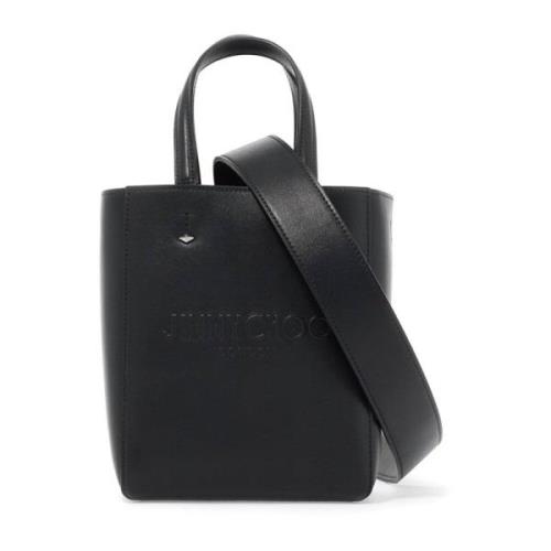 Jimmy Choo Slät läder Lenny Tote Väska Black, Dam