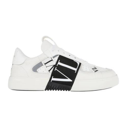 Valentino Garavani Vit Läder Sneaker Vl7N White, Herr