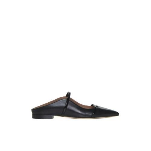 Malone Souliers Svarta Sandaler Elegant Stil Black, Dam