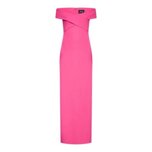 Solace London Ines Maxi Klänning Pink, Dam