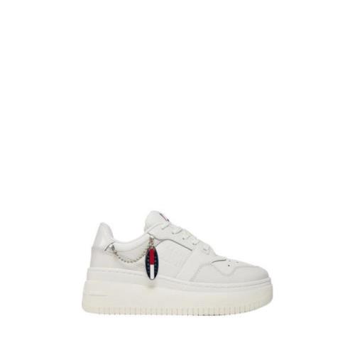 Tommy Hilfiger Beige Sneakers Kvinnor Elegant Bekväm Beige, Dam