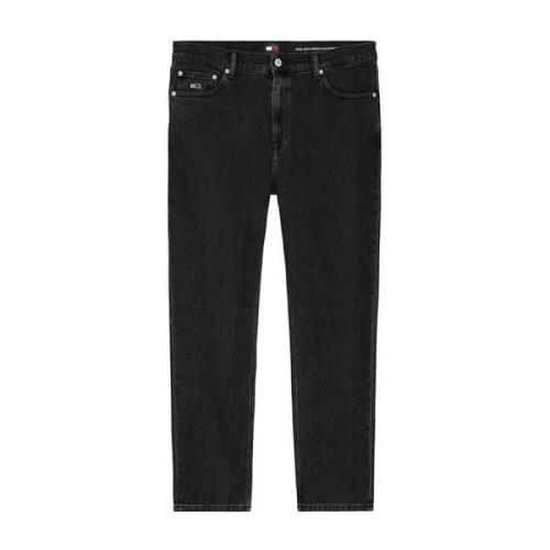 Tommy Jeans Klassiska svarta jeans Black, Herr