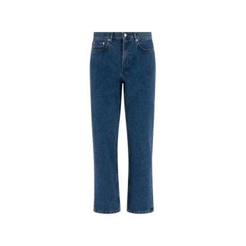 A.p.c. Klassisk Jean Martin Denim Jeans Blue, Herr