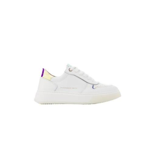 Alexander Smith Vit Iride Persika Sneakers Multicolor, Dam