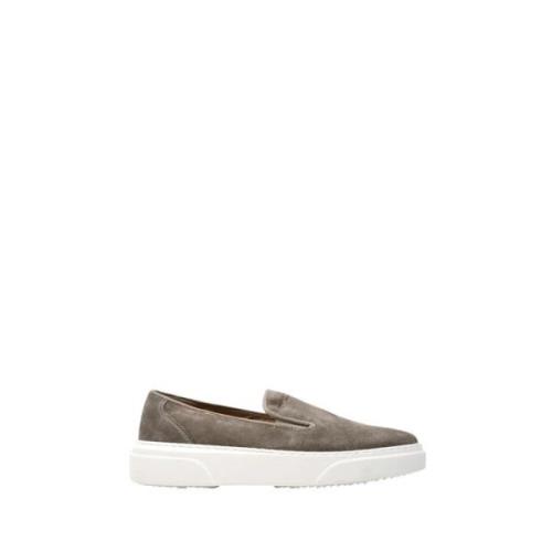 Paolo Pecora Beige Mocka Herr Loafers Beige, Herr