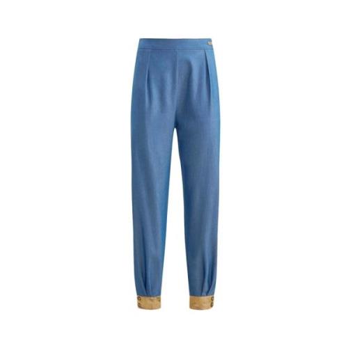 Alviero Martini 1a Classe Elegant Blå Jumpsuit Blue, Dam